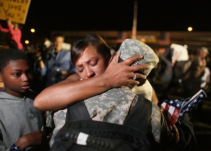 Great Pictures Of Military Families Reunited