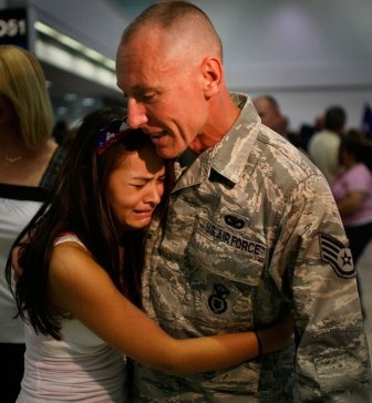 Great Pictures Of Military Families Reunited