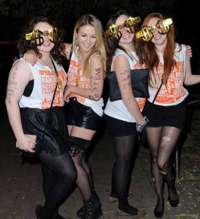 Manchester Students Dressed as Pimps and Hoes