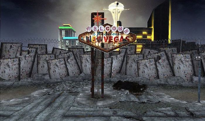 The Real Las Vegas vs Las Vegas in “Fallout” Video Game