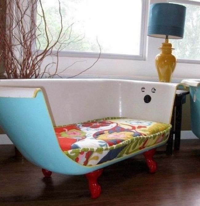 Creative Furniture Designs Made from Old Garbage