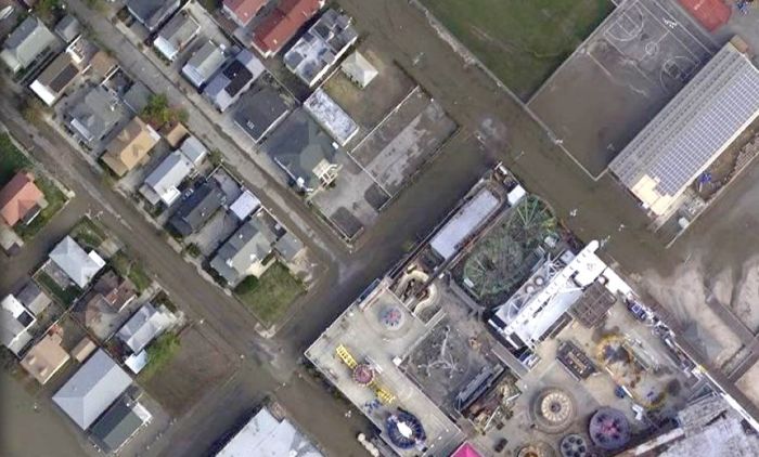 Before and After Sandy Images