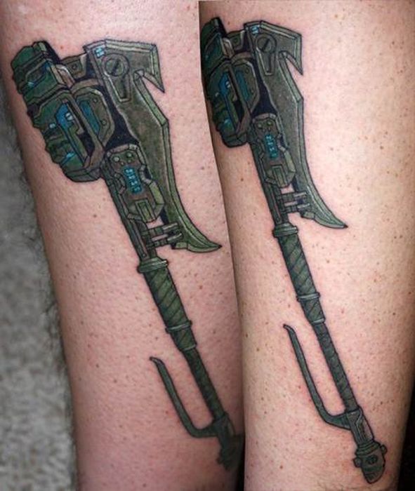 Tattoos of Halo Fans