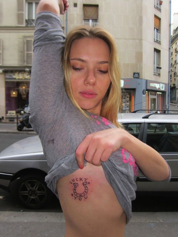 Scarlett Johansson's New Tattoo