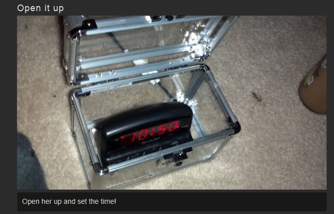 Jigsaw Alarm Clock