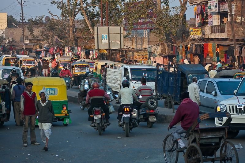 Traffic in India
