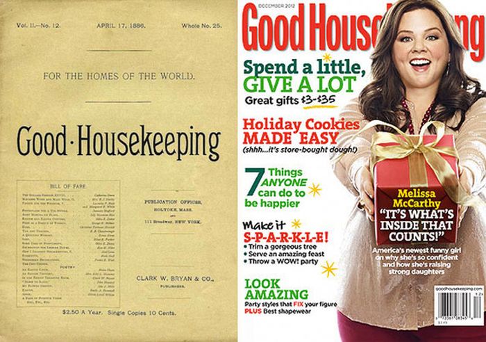 Women's Magazines, Then And Now