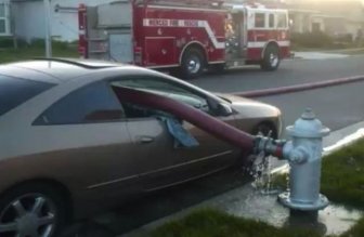 Never Park Your Car Near Fire Hydrant