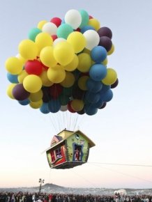 Up's Flying House In Real Life