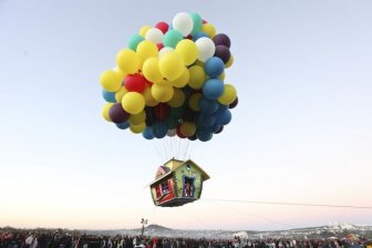 Up's Flying House In Real Life