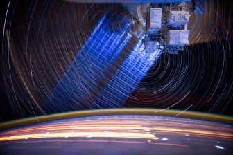 ISS Star Trails