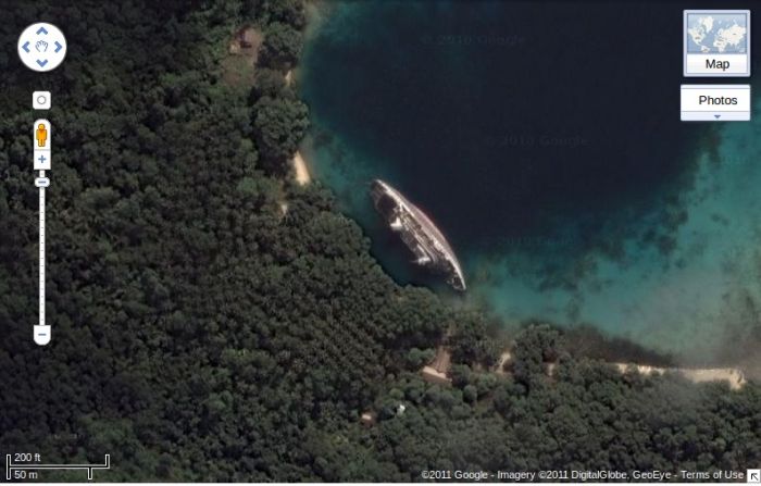 Abandoned Cruise Ship World Discoverer