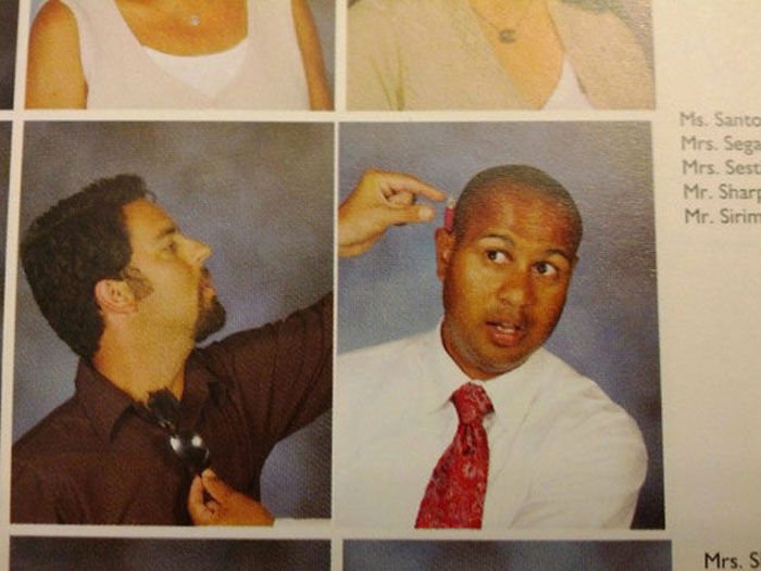 Classic Yearbook Photo Moments