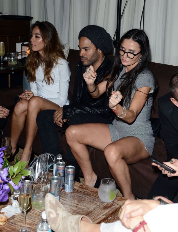 Demi Moore Partying in Miami
