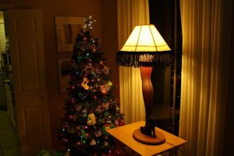 DIY Christmas Story Leg Lamp