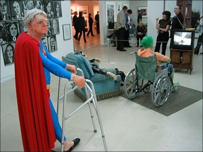 Retired and Old Superheroes 