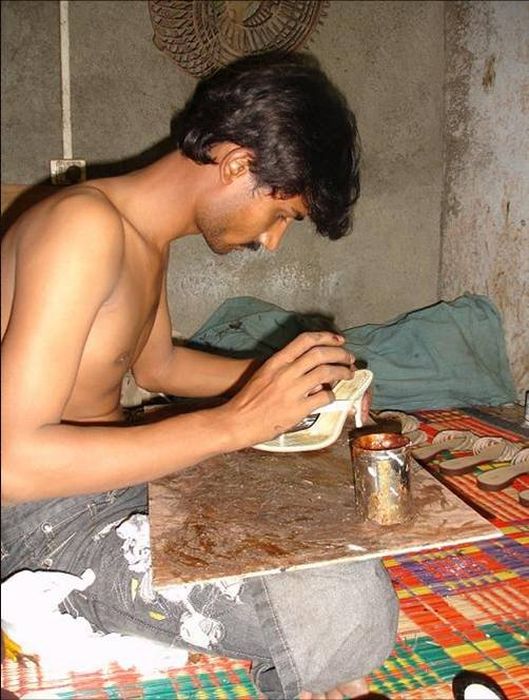 Production of Expensive Shoes in India