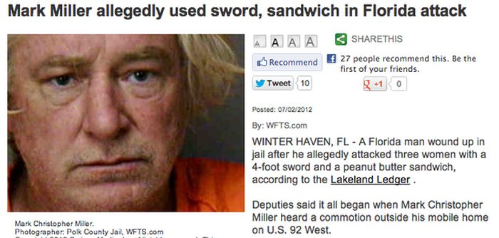 These Crazy Things Happened in Florida in 2012, part 2012