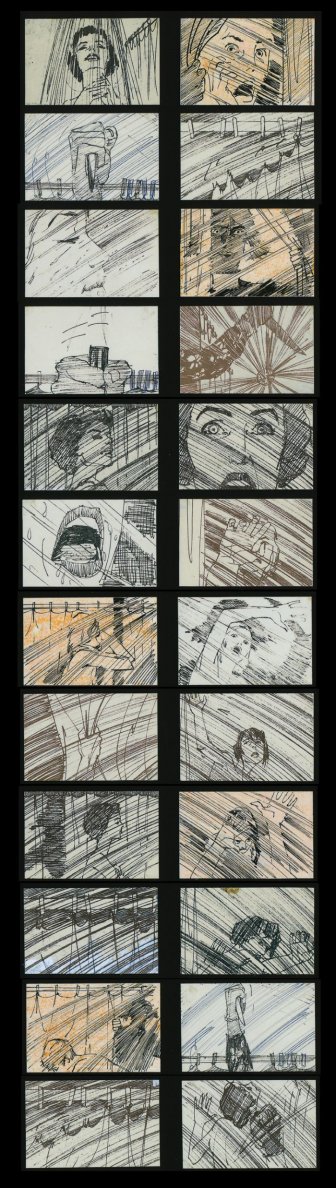 Storyboards from Famous Movies