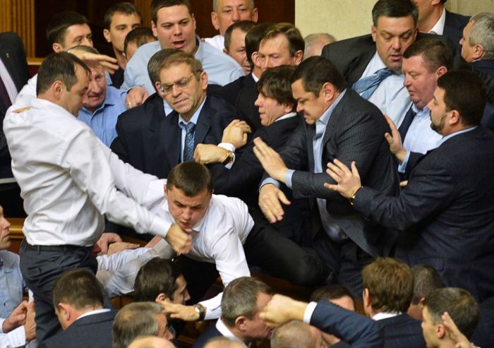 Fighting in the Parliaments