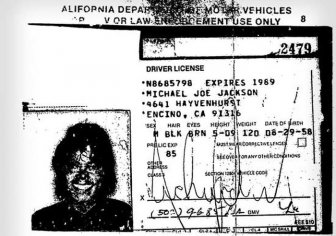 Michael Jackson's Final Driver's License
