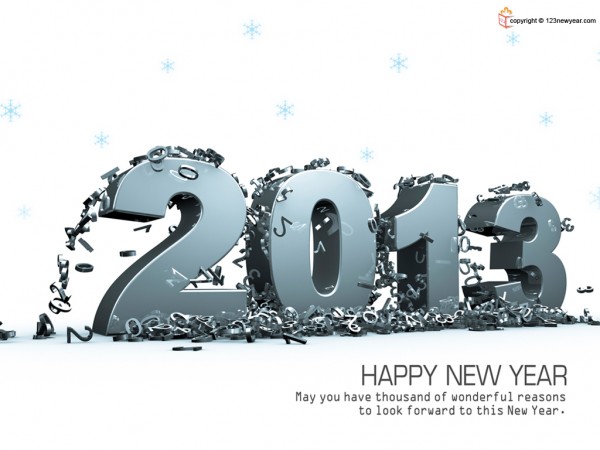 Happy New Year 2013, part 2013