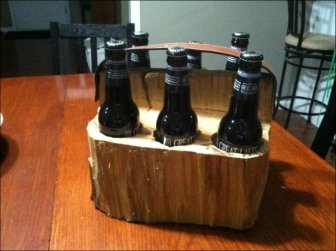 DIY Wooden Six Pack Carrier