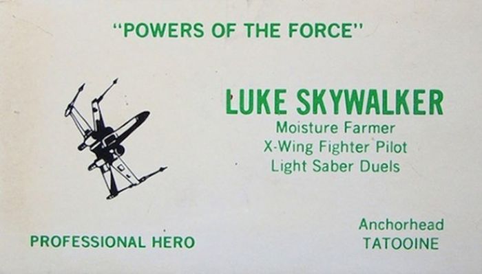 Star Wars Business Cards
