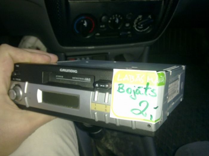Fake Car Radio to Protect the Real One