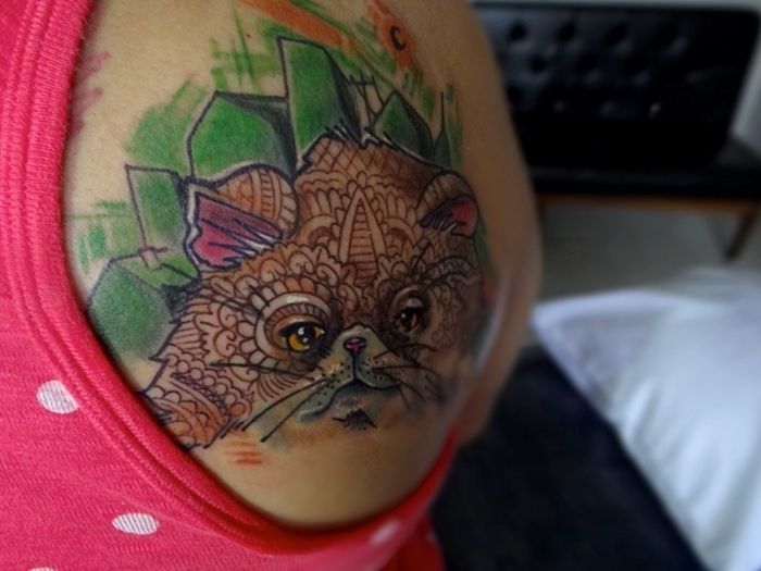 Pretty Cool Cat Tattoos Others