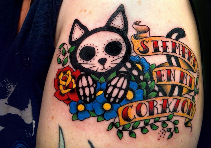 Pretty Cool Cat Tattoos