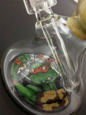 The TMNT Slice of Pizza Bong
