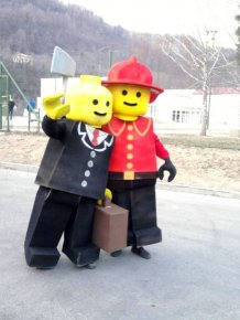 Costumes of Lego Men