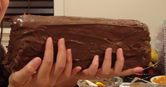DIY Giant Chocolate Bar