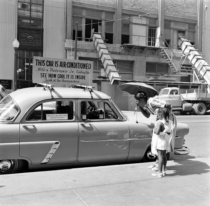 The first automobile airconditioner Vehicles