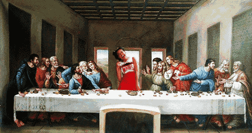 Pop Culture Parodies Of "The Last Supper"