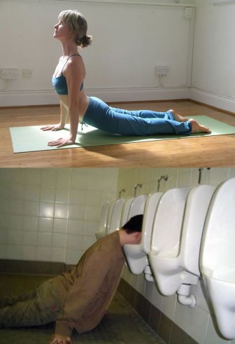 Drunk Yoga