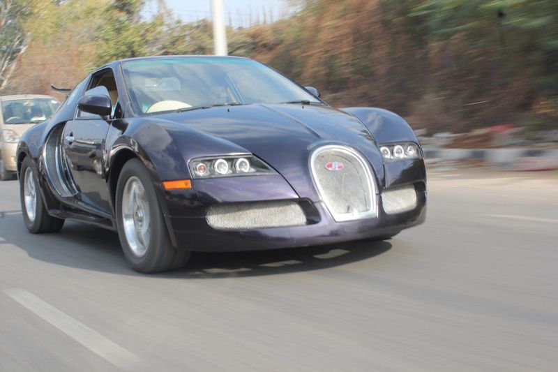 Bugatti Veyron from India