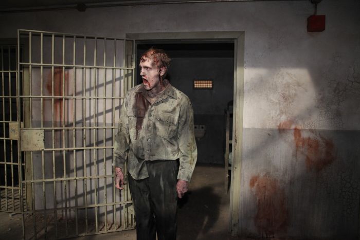 Prison Set of The Walking Dead