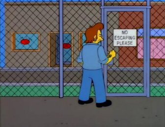 Funny Signs From The Simpsons