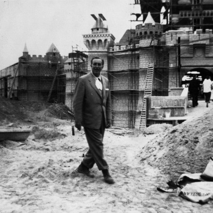 Construction of Disneyland