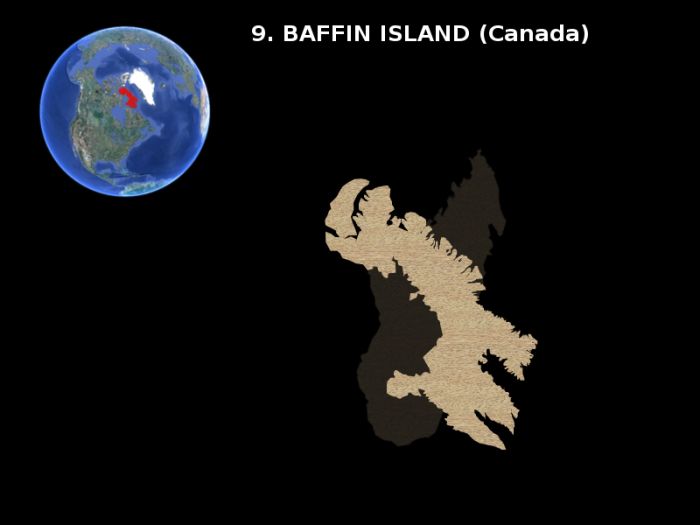 Earth's Largest Islands