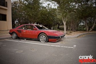Abandoned Ferrari Mondial 1980 