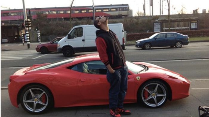 Netherlands' DJ Afrojack Crashed His Ferrari