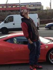 Netherlands' DJ Afrojack Crashed His Ferrari