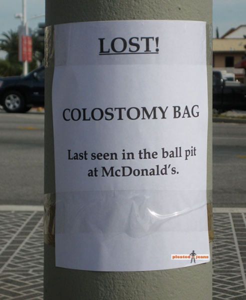 Funny Lost & Found Signs