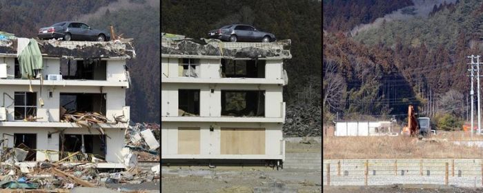 Japan Before and After Tsunami