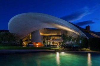 Bob Hope's Iconic John Lautner-Designed Volcano Home