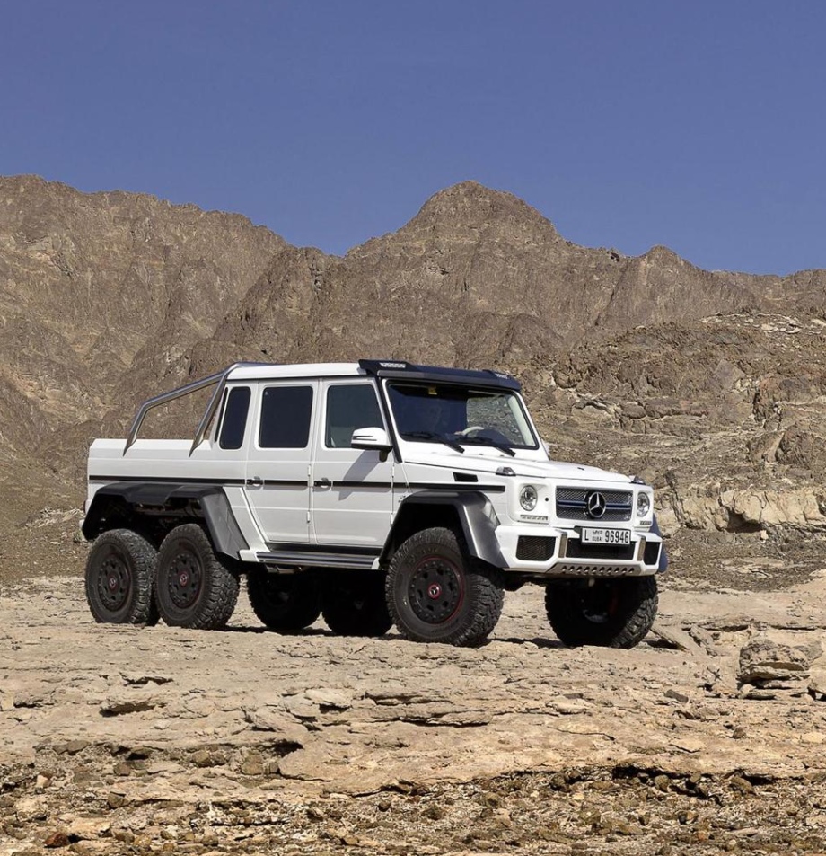 Mercedes G63 AMG 6×6 in action