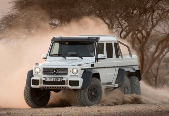 Mercedes G63 AMG 6×6 in action